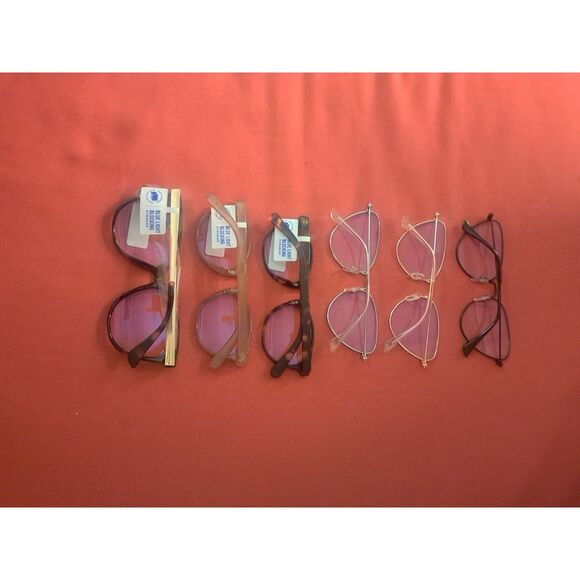 LOT #2 Planet Earth Blue Light Blocking eyewear computer Protection inc 6 pairs - Picture 7 of 11
